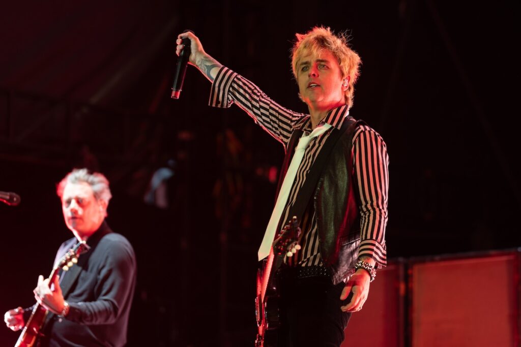 Green Day perform at the When We Were Young festival in Las Vegas,