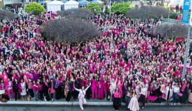 JP Morgan Conference Goes Full Woke and DEI, Women Executives in Pink Suits Flash-Mob Union Square
