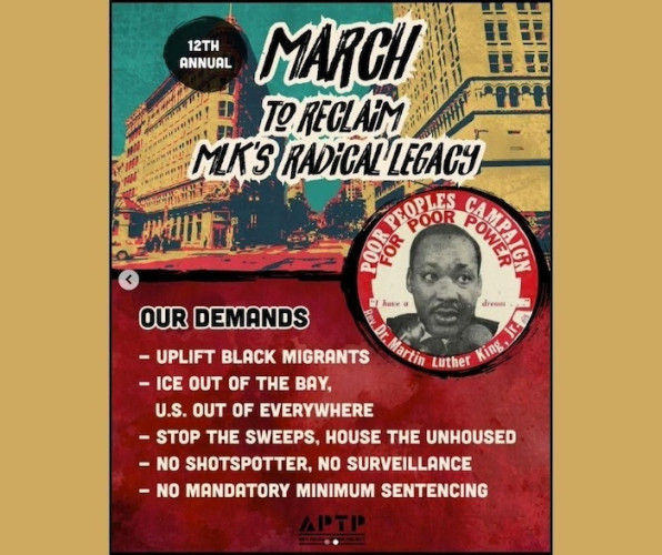 12th Annual March to Reclaim MLK's Radical Legacy : Indybay