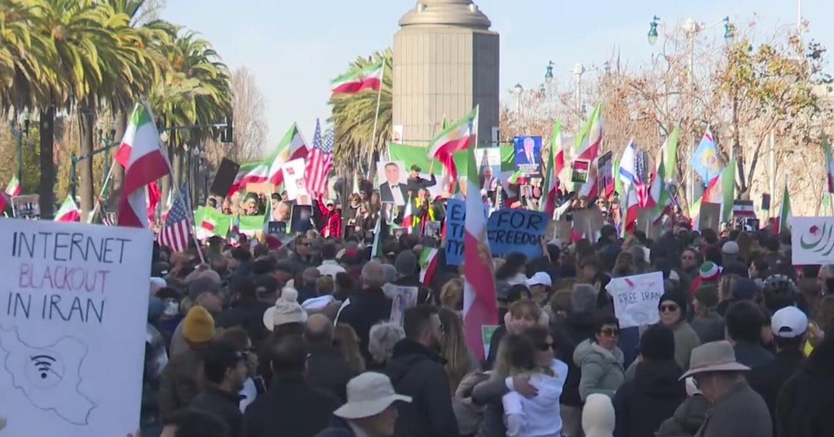 Iranian-Americans rally in San Francisco, call for regime change in Iran