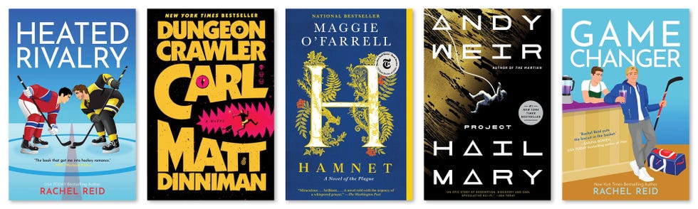 books, southern california bestsellers, trade paperback fiction