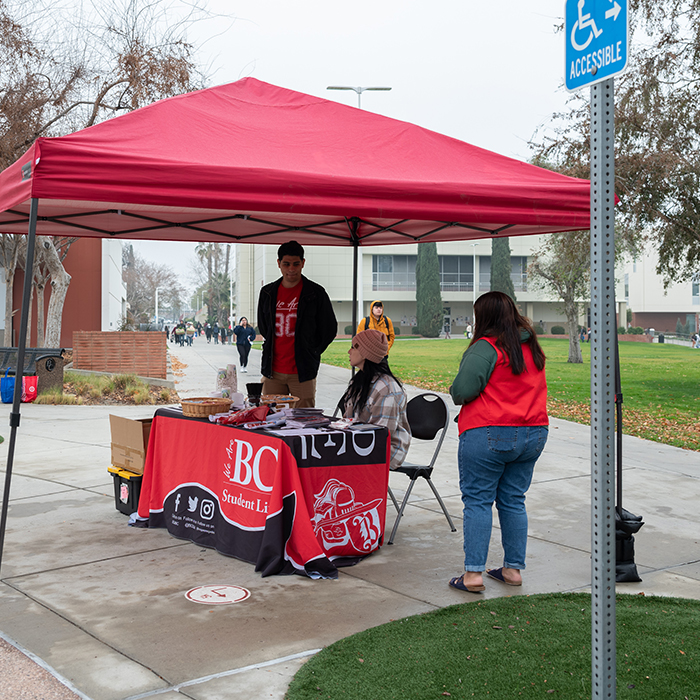 welcome tent at a past welcome week event