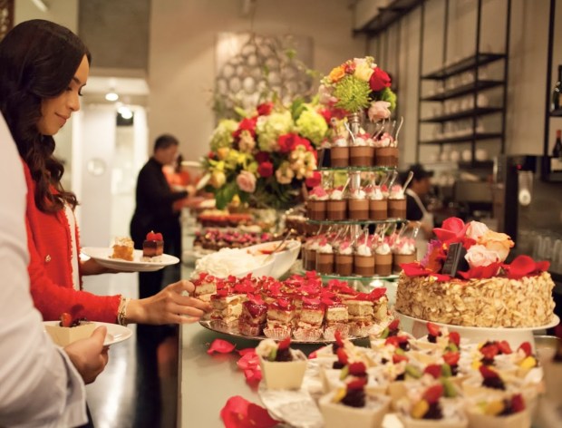 The Bubbles & Sweet Bar at Extraordinary Desserts in Bankers Hill, San Diego. (Extraordinary Desserts)