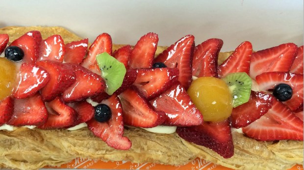Fresh fruit strudel from Hans & Harry's Bakery in Bonita. (Michele Parente / U-T File)