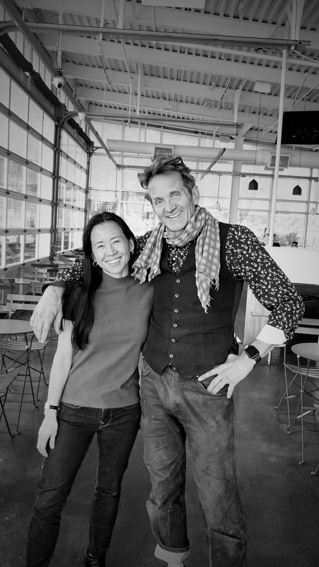Izola artisan bakery co-founders and co-executive chefs Jenny Chen, left, and Jeffrey Brown. (Jeffrey Lamont Brown)
