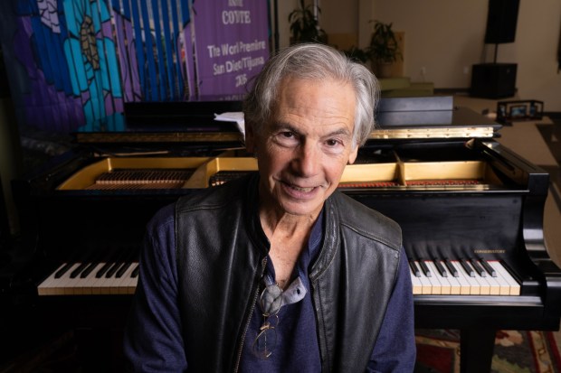 Allan Havis write the libretto for Anthony Davis' new opera,"Pancho Rabbit and The Coyote" (which is subtitled: "A Migrant's Tale"). (Nelvin C. Cepeda / The San Diego Union-Tribune)