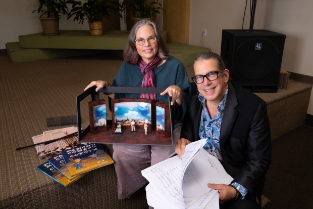 Bodhi Tree Concerts co-founders Walter and Diana DuMelle are producing the world premiere of Anthony Davis' new opera "Pancho Rabbit and The Coyote" (which is subtitled: "A Migrant's Tale"). (Nelvin C. Cepeda / The San Diego Union-Tribune)