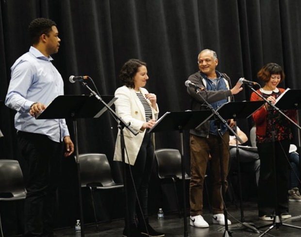 Actors take part in a play-reading at a previous DNA New Works Series at La Jolla Playhouse. (La Jolla Playhouse)