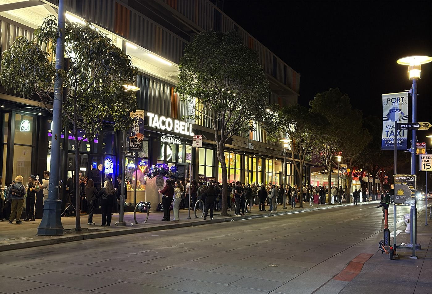 That Taco Bell Cantina at the Wharf Had a Grand Opening Party and It Was Lit