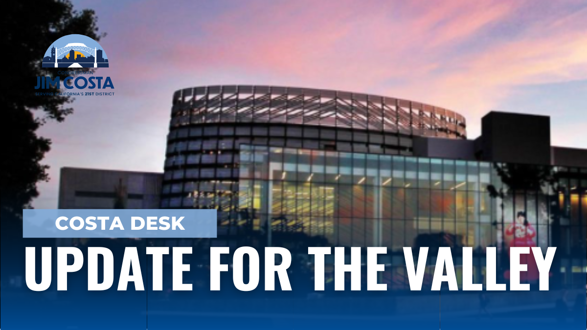 Costa, Westerman Introduce Groundbreaking Legislation to Support Fresno State and Regional Public Universities Nationwide