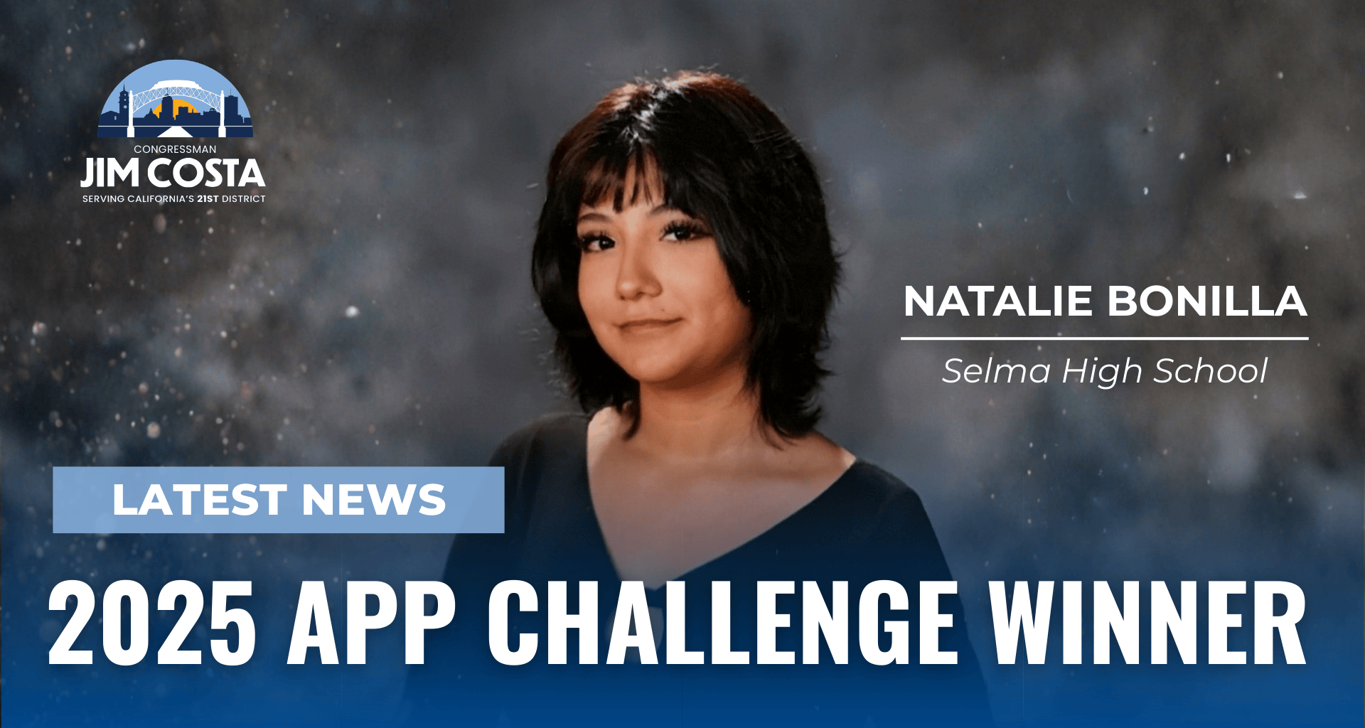 Rep. Jim Costa Announces 2025 Congressional App Challenge Winner