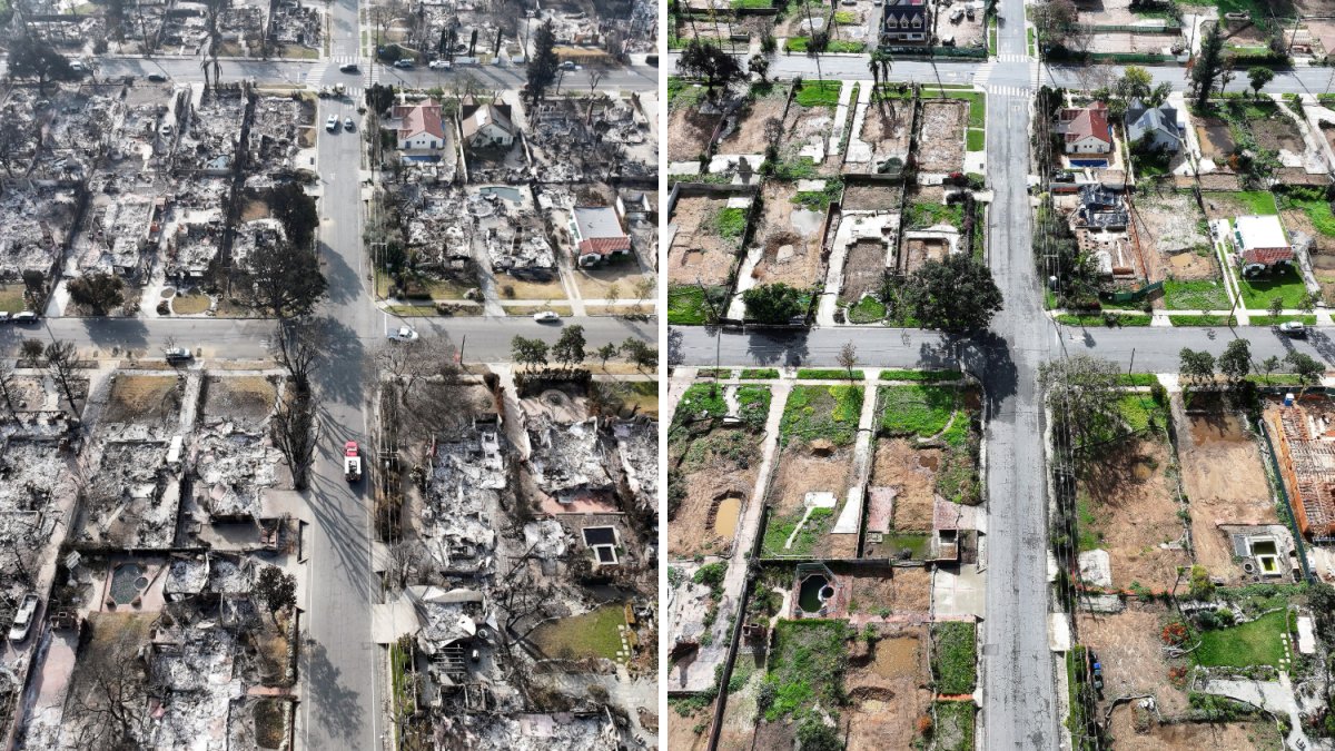 Then-and-now images show Altadena and Palisades after LA fires – NBC Los Angeles