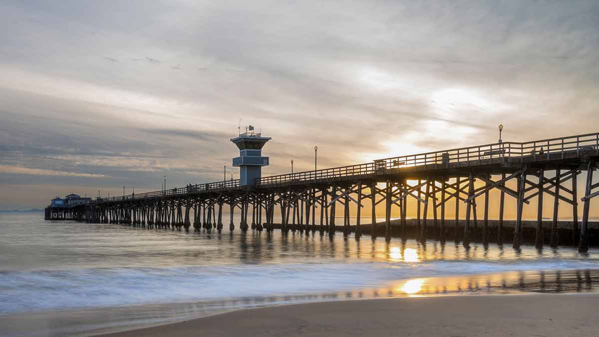 things to do in long beach today Seal Beach Pier long exposure