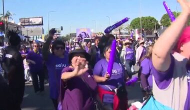 Hundreds gathered for annual MLK parade in South Los Angeles