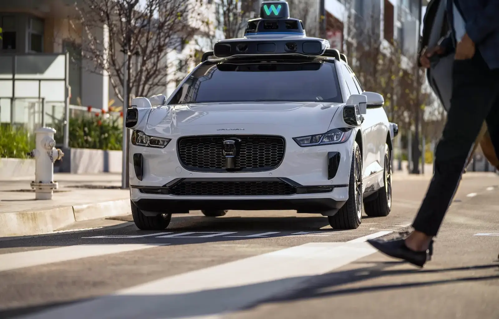 A Waymo autonomous vehicle