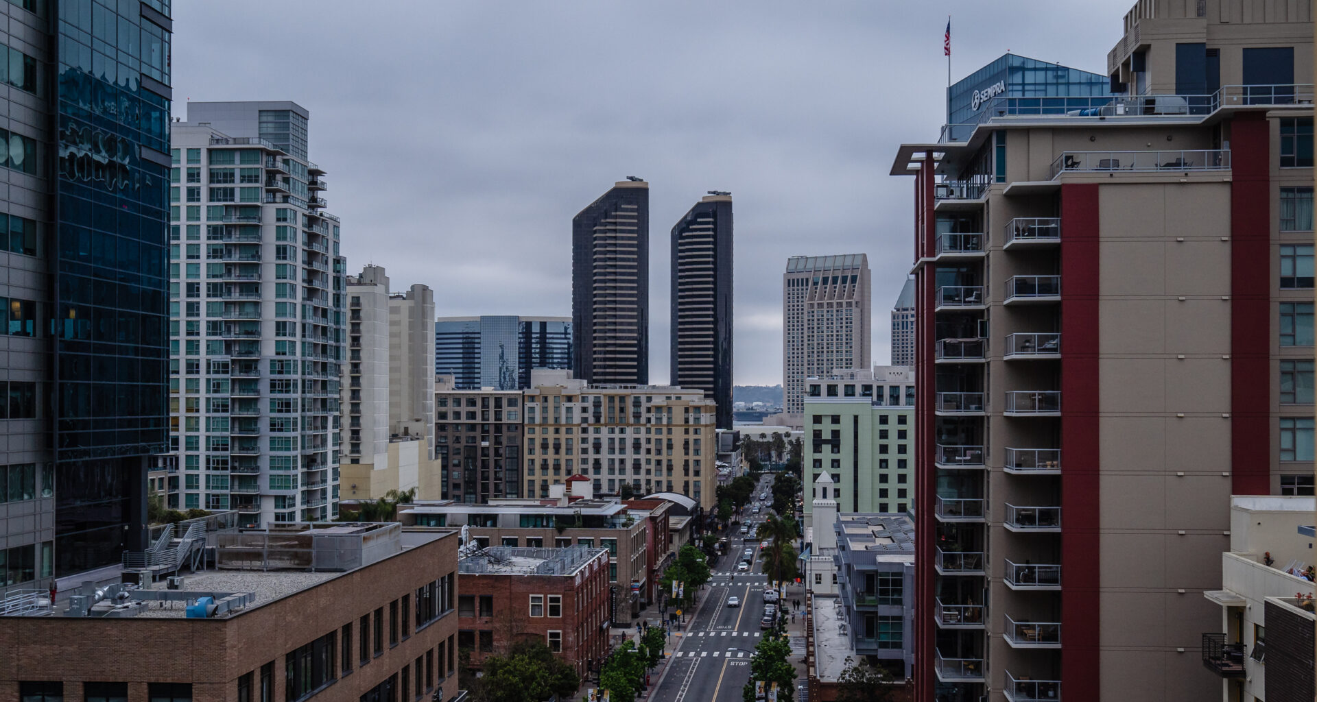View of downtown on May 12, 2023.