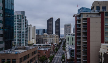 View of downtown on May 12, 2023.