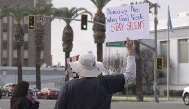 Demonstrators Gather at Liberty Bell for National Day of Action