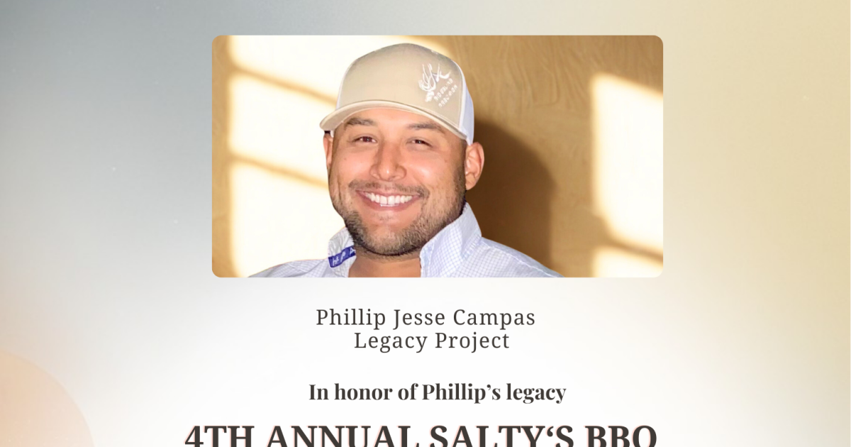 4th Annual Phillip Campas BBQ Fundraiser sells out at Salty's