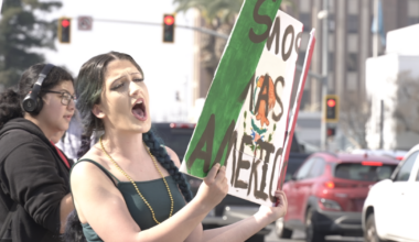 Bakersfield students take over Liberty Bell to express concerns over ICE