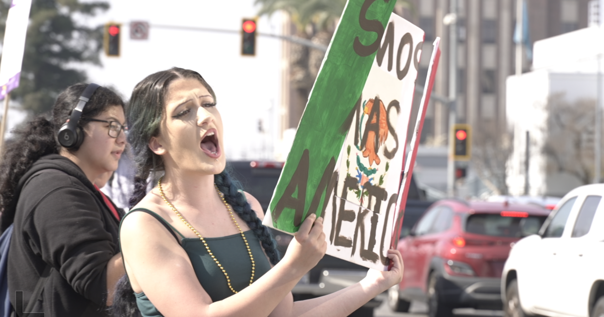 Bakersfield students take over Liberty Bell to express concerns over ICE