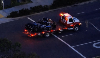 Car and big rig truck collide on Torrey Pines Road in La Jolla area