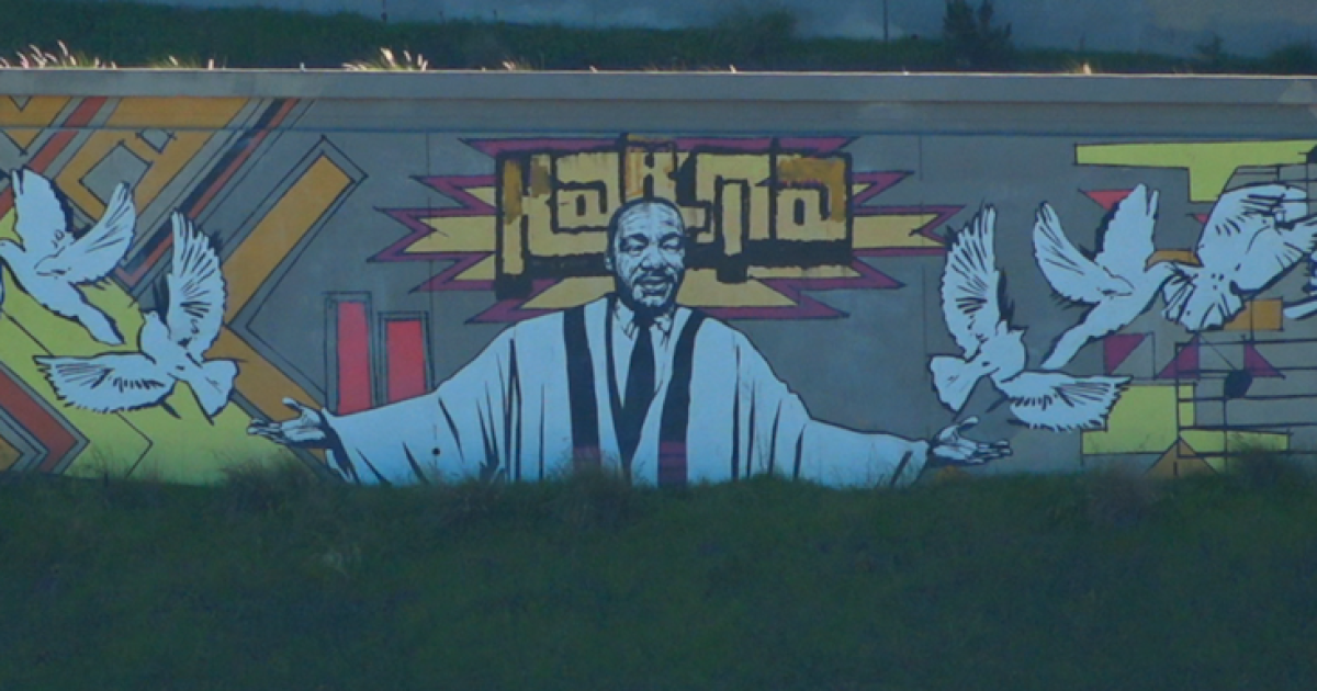 San Diego artist pushes for vandalized MLK freeway mural to be repaired