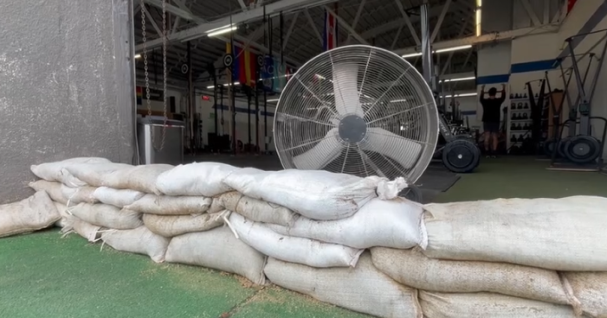 CrossFit gym floods, members help clean up