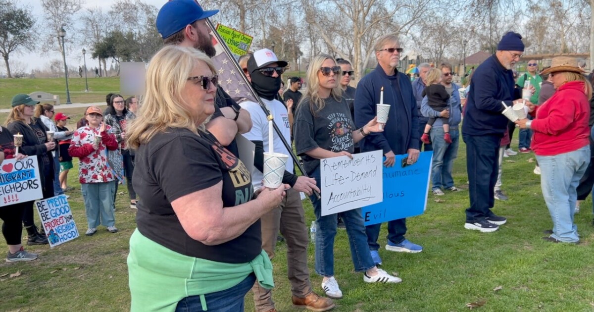 Bakersfield vigil calls for action after federal shooting