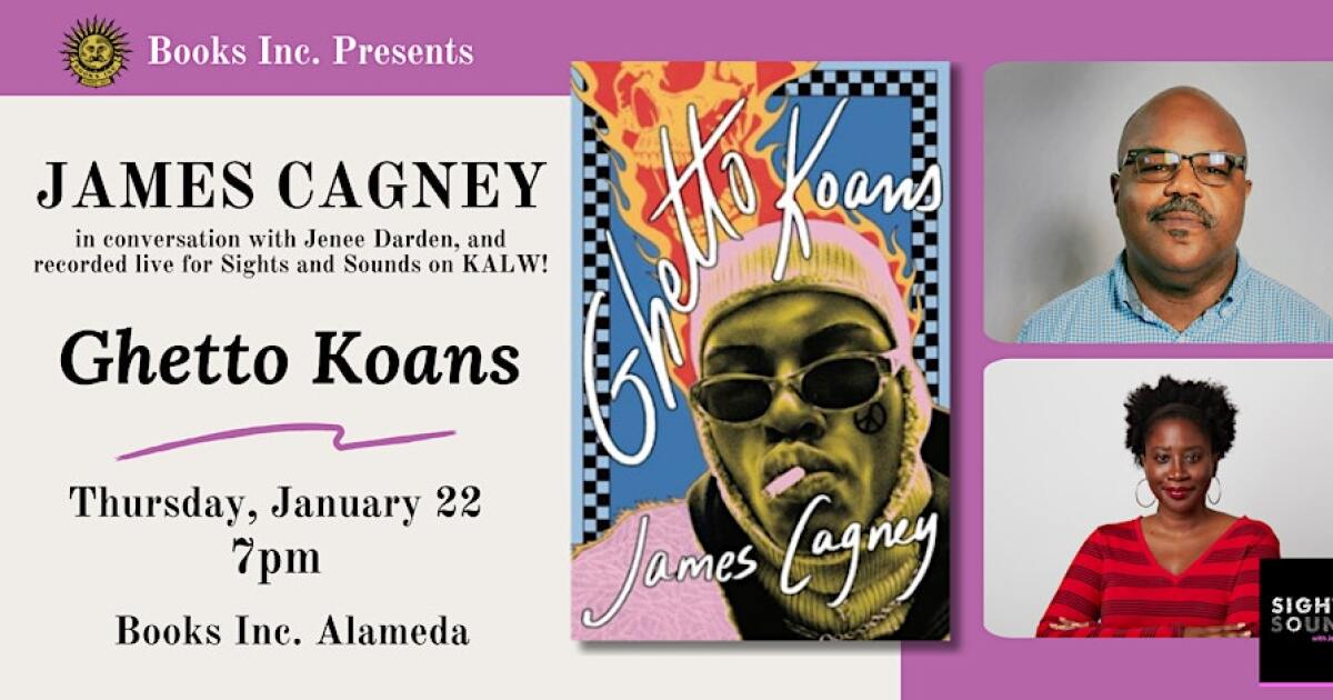 Sights + Sounds Picks: James Cagney at Books Inc. in Alameda