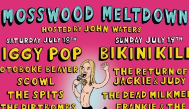 From Iggy Pop to Bikini Kill: Mosswood Meltdown’s 2026 lineup is here