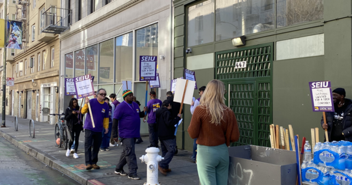 Tenderloin Housing Clinic employees demand action over a lack of workplace safety