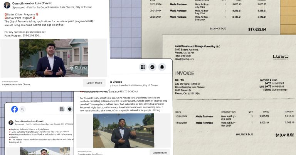 Former Fresno councilmember used $30K in taxpayer funds for Facebook ads during election year