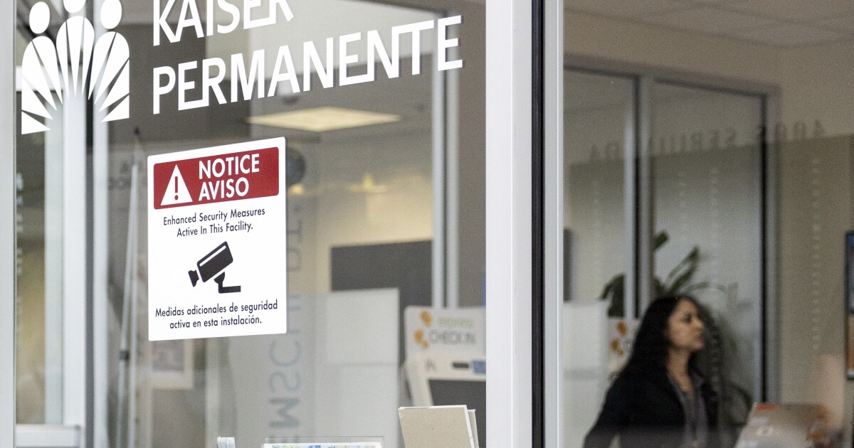 28,000 Kaiser health workers are set to strike in California