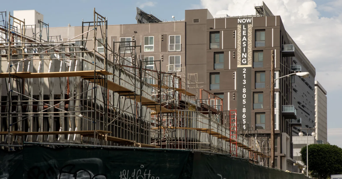 Researchers say LA’s ‘mansion tax’ hurts new housing. Voters could get a chance to tweak it