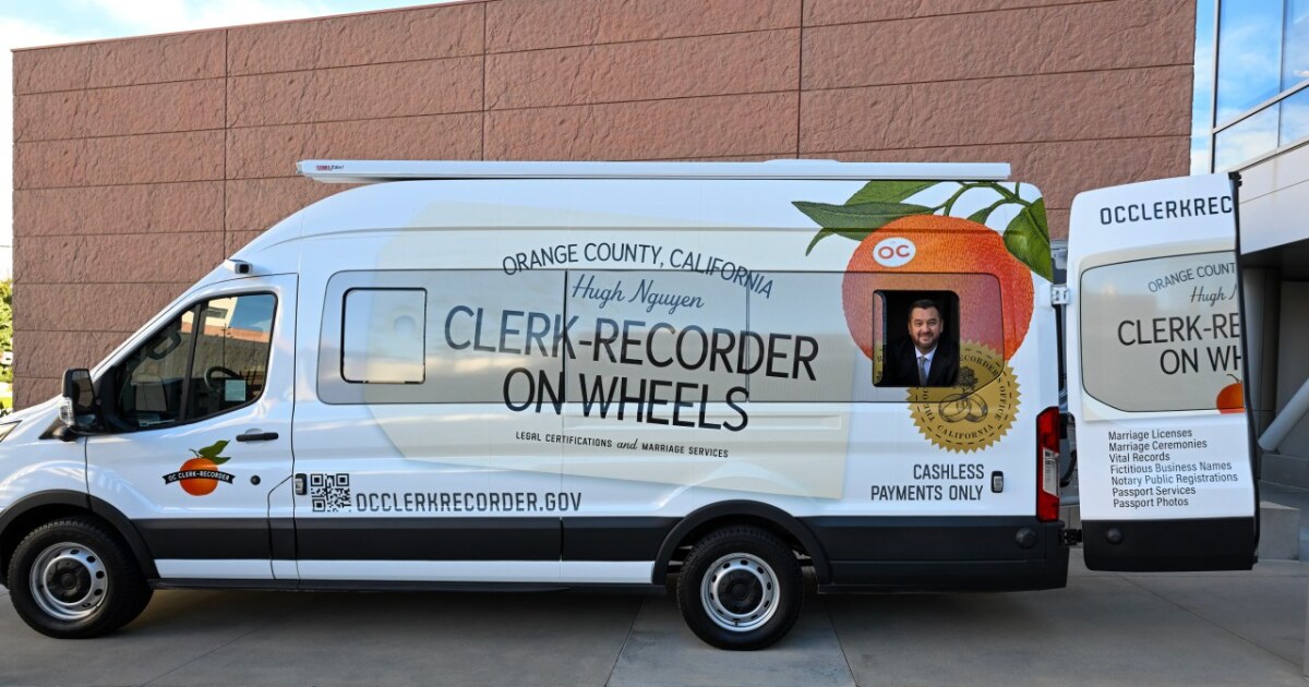 As requests for birth certificates shoot up 36%, OC's Clerk-Recorder has gone mobile