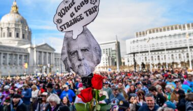 Thousands of fans celebrate life of legendary Grateful Dead guitarist Bob Weir in San Francisco
