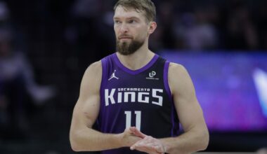 Kings star Domantas Sabonis returns against Wizards after missing 27 games because of knee injury
