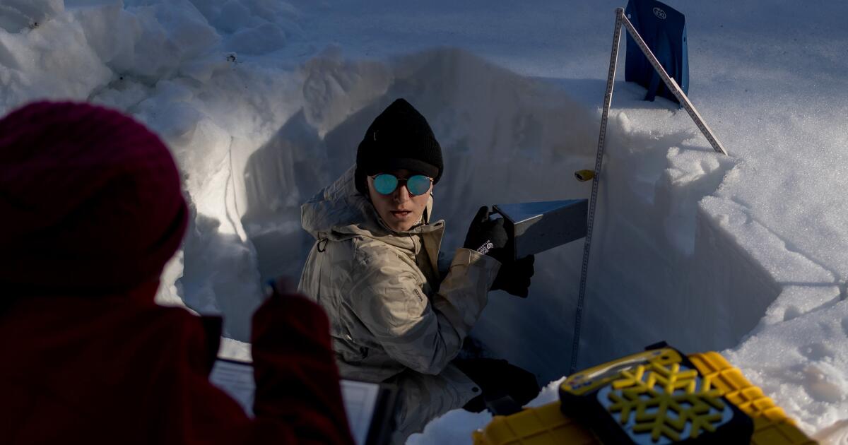 Record warmth brings below-average snowpack in California