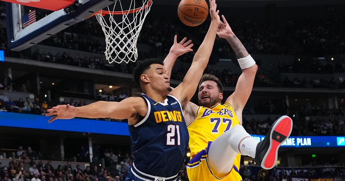 Luka Doncic has triple-double as Lakers rally for win at Denver