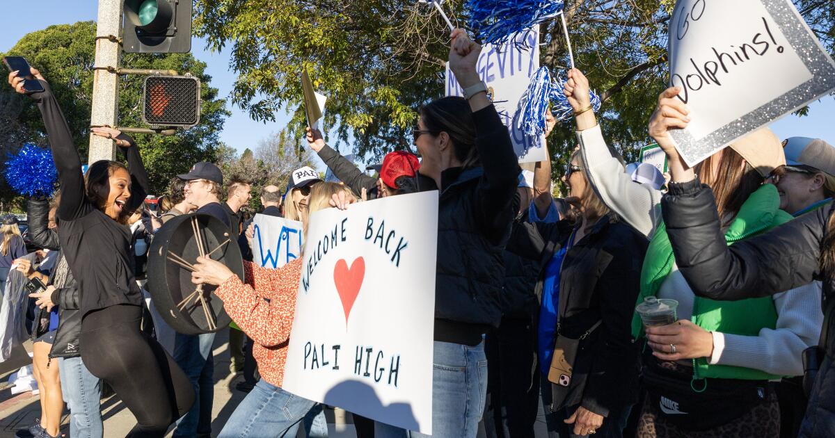 Pali High reopens after year of instability caused by L.A.-area fires