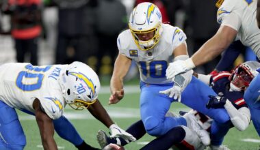 Justin Herbert and Chargers go one-and-done in playoffs, again