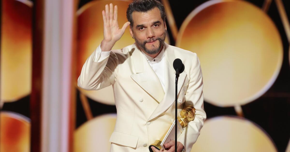 Brazil's Wagner Moura wins lead actor Golden Globe for ‘The Secret Agent’