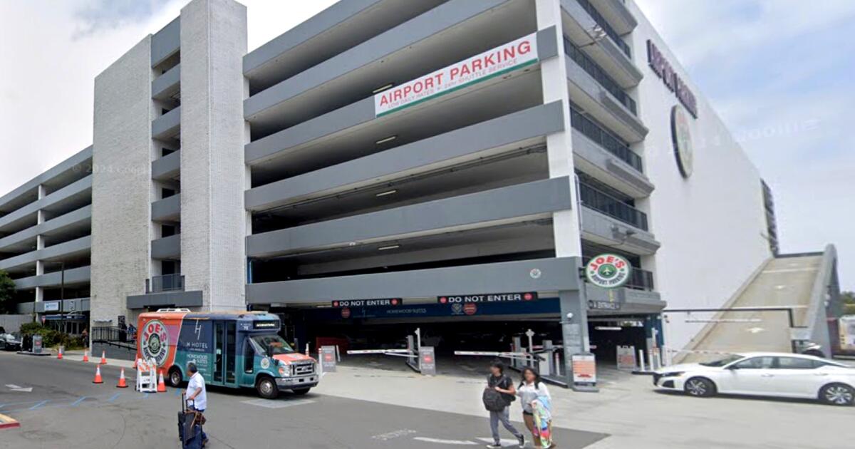 Man bound, robbed of jewelry at parking structure near LAX, police say