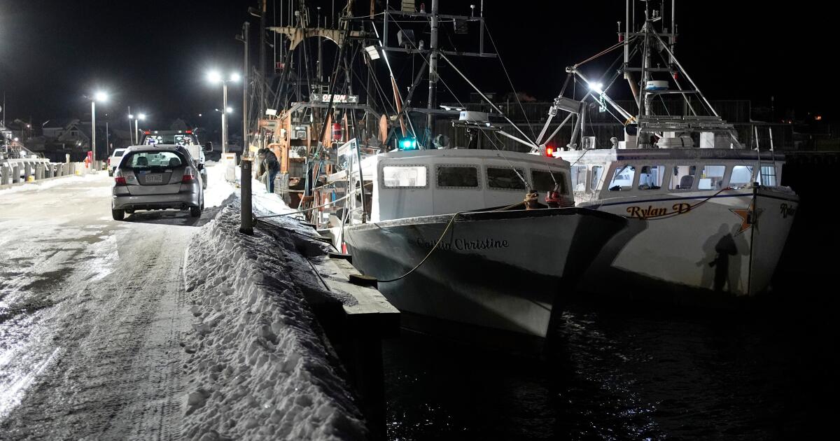 Coast Guard suspends search after fishing vessel sinks off Massachusetts