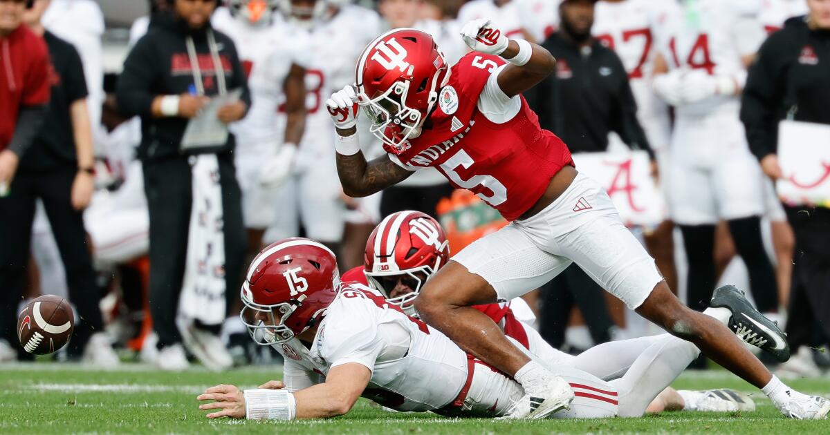 Rose Bowl MVPs credit Indiana's focus as key to win over Alabama