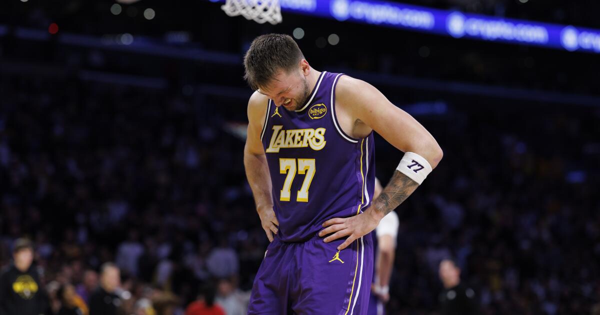 Lakers star Luka Doncic to miss Saturday's game at Portland