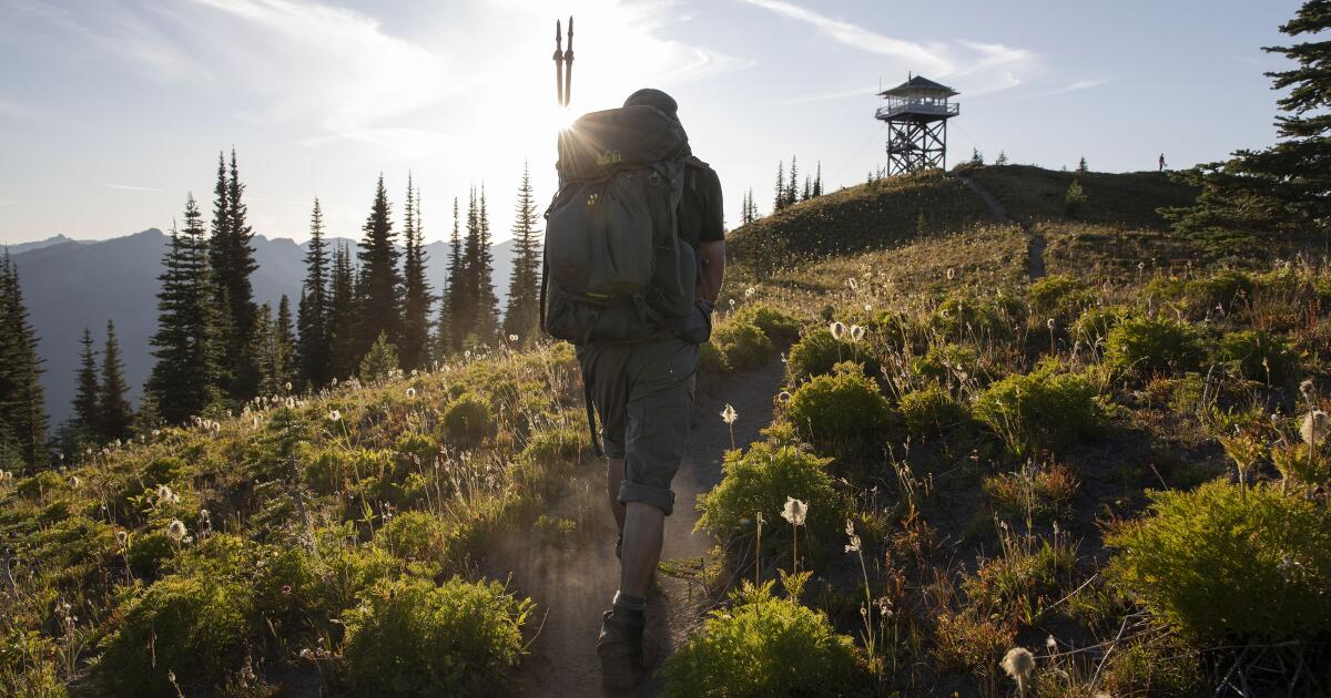 A remote fire lookout worker fights for his job