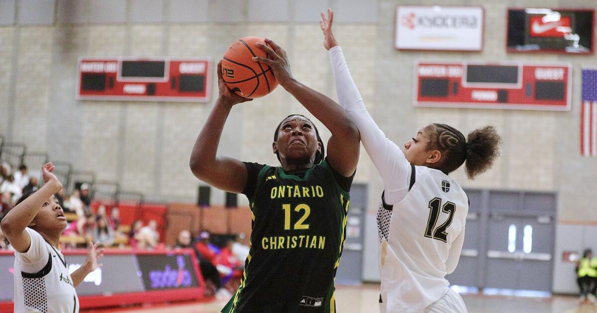 Ontario Christian High's Tatianna Griffin expands her role