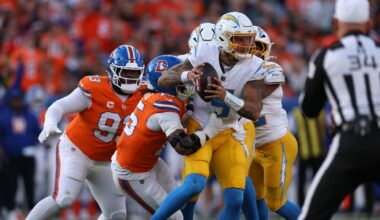 Chargers lose to Broncos, will play Patriots in wild-card playoffs